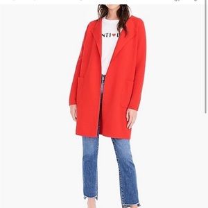 Juliette collarless sweater-blazer, xs